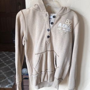 American Eagle buttoned sweatshirt